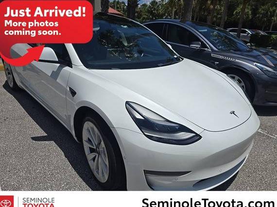 TESLA MODEL 3 2022 5YJ3E1EB7NF191701 image